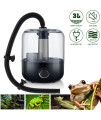 BNYEE Reptile Spray Fogger Humidifier for Reptile or Amphibians Houses Such As Lizards Chameleons Snakes Turtles Frogs (3 L)