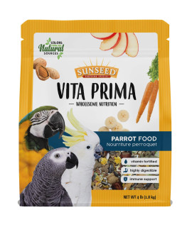 Sunseed Vita Prima Wholesome Nutrition Parrot Food, 4 LBS