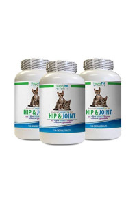 Advanced Immune Restoration for cat - CAT Hip and Joint Complex - Helps Stiff Joints - Triple Strength -cat Vitamins - 3 Bottles (360 Tabs)