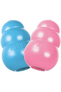 KONG Medium Puppy Teething Toy - Colors May Vary - 4 Pack