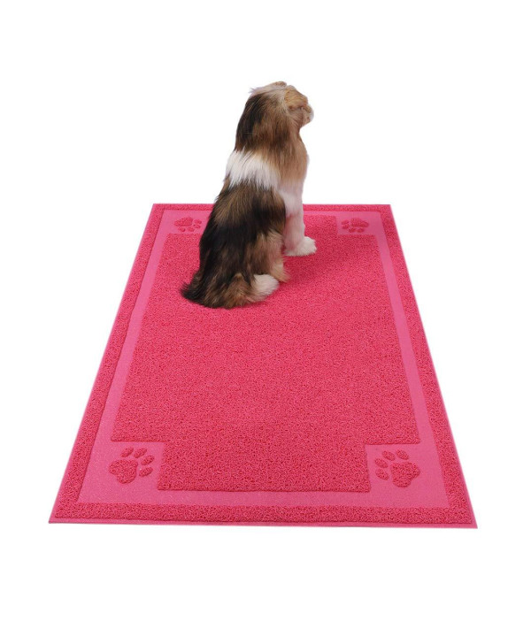  Dog Feeding Mat Non Slip Backing for Floors, Dog Bowl Mat Pet  Water Mat for Dogs and Cats, Easy to Clean Pet Mat : Pet Supplies