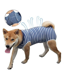 Coppthinktu Dog Recovery Suit For Abdominal Wounds Or Skin Wound, Breathable Dog Surgery Recovery Suit For Dogs, E-Collar Alternative After Surgery Wear Anti Licking Wounds Suit For Smallmedium Dogs