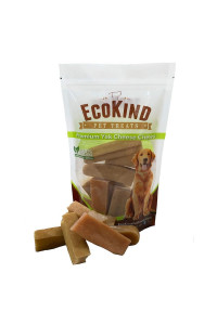 EcoKind Himalayan Yak cheese Dog chew for Small Dogs 115 oz Bag Healthy Dog Treats, Odorless, Long Lasting Dog Bones for Puppies, Indoors Outdoor Use, Rawhide Free, Made in The Himalayans