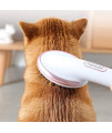 HANMEI Pet Hair Dryer for Dogs Cats, 2 in 1 Pet Grooming Blower Dryer 1000W Adjustable Temperature Settings for Medium larger breeds (White)