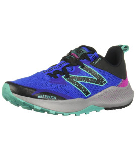 New Balance Womens DynaSoft Nitrel V4 Trail Running Shoe, Light Blueguava, 75