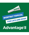 Advantage II Once-A-Month Topical Kills Flea for Kitten, Count of 2.041 LB