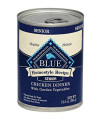 Blue Buffalo Homestyle Recipe Chicken Dinner with Garden Vegetables Senior Canned Dog Food, 12.5 oz
