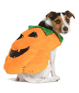 Thrills & Chills Halloween Pumpkin Light-Up Pet Costume~X-Small~