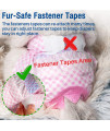 Pet Soft Dog Diapers Female - Disposable Dog Diapers, Cat Diapers for Female Cats, Puppy Diapers with Adjustable Foam Tail Hole 36pcs (L,Pink)