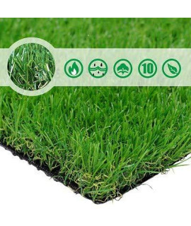 PET gROW Artificial Realistic Thick Fake Mat for Outdoor garden Landscape Pet Pad Dog Synthetic grass Rug Turf (8FTX20FT(160 Square FT)