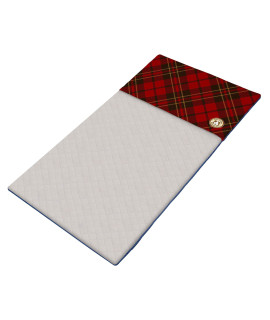 GuineaDad Liner | Guinea Pig Fleece Cage Liners | Guinea Pig Bedding | Burrowing Pocket Sleeve | Extra Absorbent Bamboo | Waterproof Bottom (Midwest, Plaid Red)