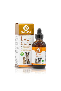 NaturPet Liver Care for Cats and Dogs | Milk Thistle Extract to Support Pets Health | 100mL