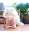 Balacoo Ceramic Pet Bowl Cervical Spine Protection Pet Food Feeder Raised Cat Dog Water Food Bowl (200ml)