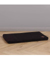 Tommie Copper Anti-Odor Memory Foam Pet Bed for Dogs, 35" x 22" x 2", Black