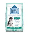 Blue Buffalo Baby BLUE Healthy growth Formula grain Free High Protein, Natural Puppy Dry Dog Food, chicken and Pea Recipe 20-lb