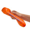 RUFFWEAR, Camp Flyer Dog Toy, Lightweight and Flexible Disc for Throw and Fetch, Mandarin Orange