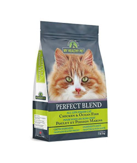 My Healthy Pet Perfect Blend Cat Formula Dry Food - [Chicken & Ocean Fish Flavor]