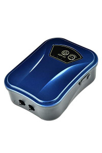 Aquarium Air Pump Ac/Dc Oxygen Pump Portable Fish Tank Aerator Pump Rechargeable Quiet Dual Use Oxygen Compressor
