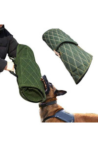 Dog Bite Sleeve Training Protection Dog Training Jute Tugs Entry Level for Arm Protection Training Playing Exercising for Puppy Young Dogs Training, fit Pitbull German Shepherd Puppy Biting Playing