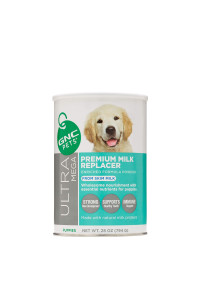 GNC Pets Premium Milk Replacer formula Powder for Puppies, 28 Ounces | Puppy formula Milk Replacement Made With Natural Milk Proteins for Strength and Growth, Skim Milk