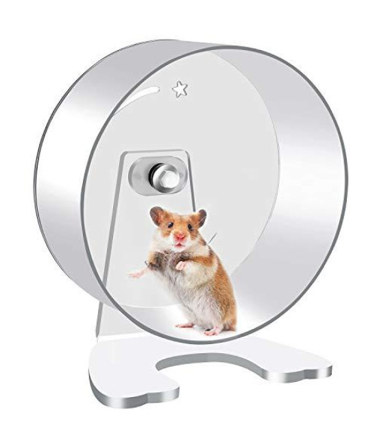 Zacro Hamster Exercise Wheel - 8.7In Silent Running Wheel For Hamsters, Gerbils, Mice And Other Small Pet