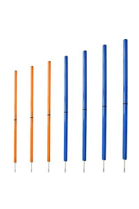 MelkTemn Dog Agility Equipment - Dog Agility Hurdle,Dog Agility Weave Poles,Dog Agility Jump - Canine Agility Set for Pet Dog Outdoor Games Training,Obedience,Rehabilitation with Carrying Bag