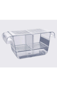 Qguai Fish Breeding Box, Perfect Fish Tank Divider Acclimation Box for Aggressive Fishes, Nursery for Injured Fishes, Hatchery Incubator Breeder Box for Shrimp cicilids Eggs Small Baby Fishes