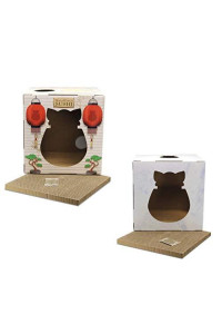 DoyenCat FunBox with Scratching Board (2 Pack Sushi & Marble)