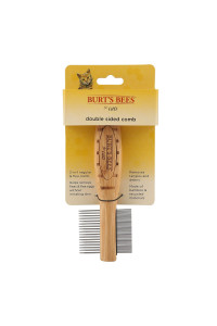 Burts Bees for Pets 2-in-1 Double Sided cat comb Flea cat comb Removes Fleas, Tangles and Matted Fur Regular cat comb Is Ideal for Matted cat Hair (FF12799)