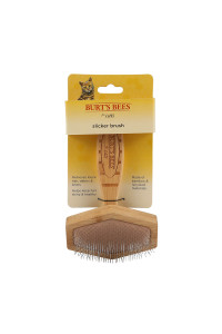 Burts Bees for cats Slicker Brush cat Brush Removes Loose Fur and Prevents Matting Slicker Brush for cats cat Brushes for grooming to Keep A Smooth coat Ideal for Daily grooming