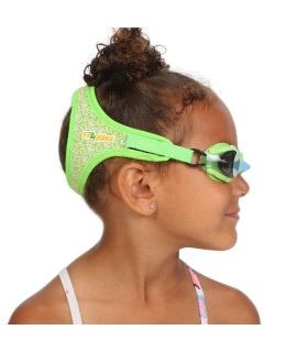 Frogglez Pain-Free Swim goggles for Kids Under 10 (Ages 3-10), No Hair Pulling, Recommended by Olympic Swimmers