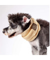 Touchdog Heavy Knitted Winter Dog Scarf, One Size, Khaki
