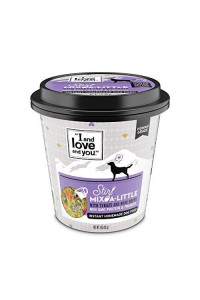 I and love and you Stir Mix-a-Little All Natural, Human Grade Dehydrated Can Alternative Dog Food - Pack of 6 Cups (Variety of Flavors)
