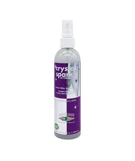 SHOW SEASON ANIMAL PRODUCTS 1 Crystal White Sparkle Spray 8.5 oz for Dogs