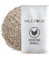 Mile Four | Oyster Shell for Strong Chicken Eggshells | 100% US Mined Limestone | Organic, Natural Crushed Oyster Shell Limestone for a Calcium Boost | Strong Eggshells & Healthier Chickens | 50 lbs.