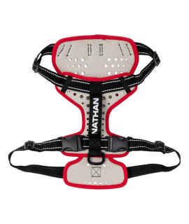 Nathan Dog Harness. Teaching Attachment/No Pull/Reflective/Lift Handle. for Running or Walking Your Dog. K9 Series Leash.