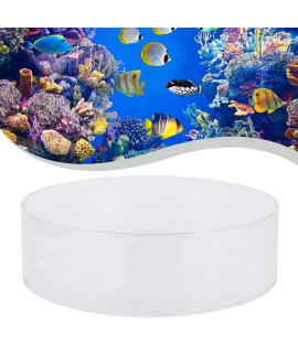 Sugoyi Coral Observe Lense, Fish Tank Acrylic Coral Observe Lense Aquarium Fish Photograph Cylinder Magnifier Coral Viewer for Viewing Coral and Taking Pictures(250mm)