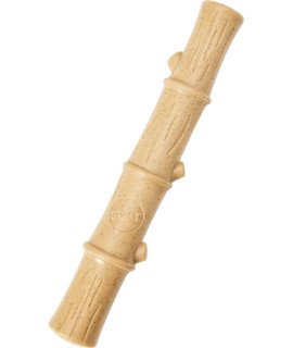 SPOT by Ethical Products - Bambone Plus Bamboo Stick - Dog Chew Toy for Aggressive Chewers - Great Dog Chew Toy for Puppies Puppy Teething Toy - Non Splintering Alternative to Real Wood - 5.25 Medium