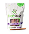 Nature Gnaws Small Bully Sticks for Dogs - Premium Natural Beef Dental Bones - Long Lasting Dog Chew Treats for Small Dogs & Puppies - Rawhide Free