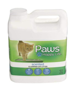 Paws Scented clumping cat Litter (Pack of 4)