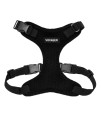 Voyager Step-in Lock Pet Harness - All Weather Mesh, Adjustable Step in Harness for Cats and Dogs by Best Pet Supplies - Black, M