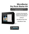 Brightwell Aquatics MicroBacter Dry Rock Bacteria Starter Kit