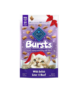 Blue Buffalo Bursts Feline chicken Liver and Beef Flavour cat Treats 2 oz.