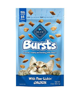 Blue Buffalo Bursts Feline chicken Flavour cat Treats 2 oz.