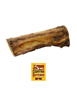 The country Butcher 7 Beef center Dog Bones with Marrow Meaty Pieces, Moderate to Aggressive chewers, Made in USA, 3 count