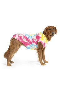Canada Pooch | No Authority Dog Hoodie (26, Tie Dye), 26 (25-27" Back Length)