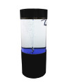 Penn-Plax Water World Luxury Large Cylinder Acrylic Aquarium with Built-in Stand and Storage Top - 360