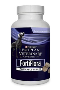 Fortiflora Purina Veterinary Supplements Chewable Tablet Nutritional Supplement 90 ct.