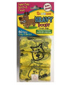 Scoochie Heavy Doody Poop Bags in Bag and Header 60 Bags
