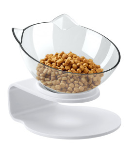 cat Bowl with Stand cat Feeders Food and Water Bowls Reduce Neck Pain for cats and Small Dogs